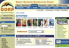 Great Outdoor Recreation Pages